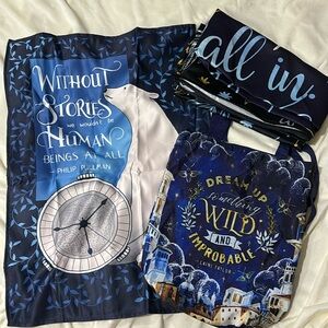 Owl Crate Tapestries and Tote Bag